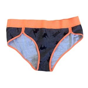 VS Pink cat print panty NWOT